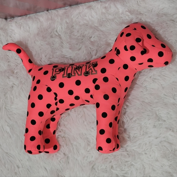 Victoria's Secret PINK large Polka Dot Display Dog - Picture 7 of 8
